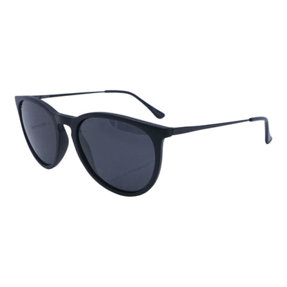 Black Mary Janes Round Sunglasses