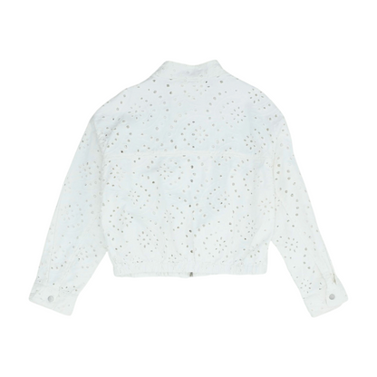 White Denim Jacket