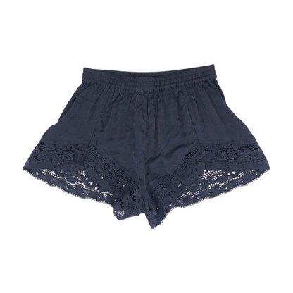 Black Solid Pajama Bottom