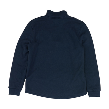 Navy Solid 1/4 Zip Pullover