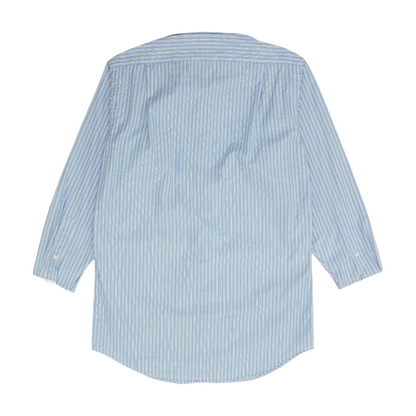 Blue Striped Long Sleeve Button Down