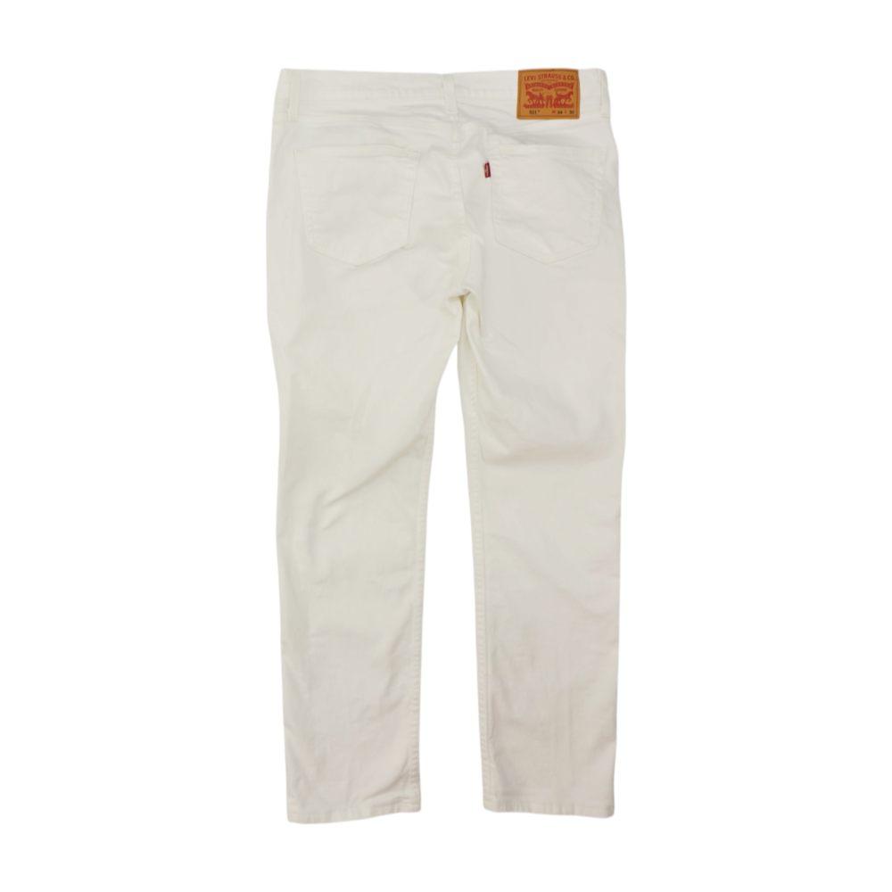 511 White Slim Jeans