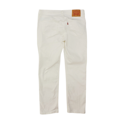 511 White Slim Jeans