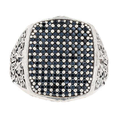 Sterling Silver Victory Signet Ring
