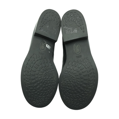 Black Slip-On Flats