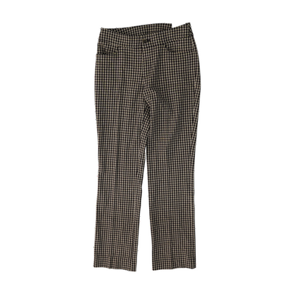 Brown Houndstooth Pants