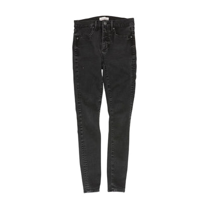 Black Solid Jeans