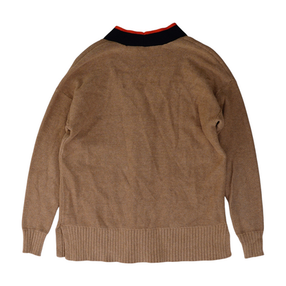 Brown Cardigan Sweater