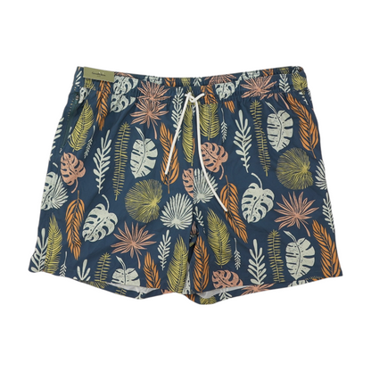 Blue Tropical Swim Bottom