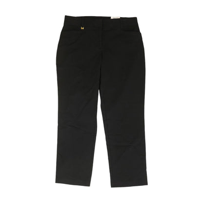 Black Solid Pants