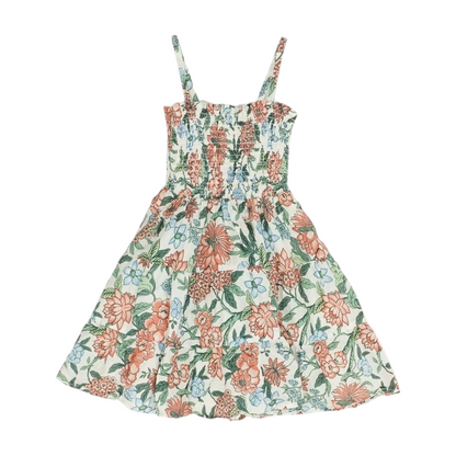 White Floral Dress