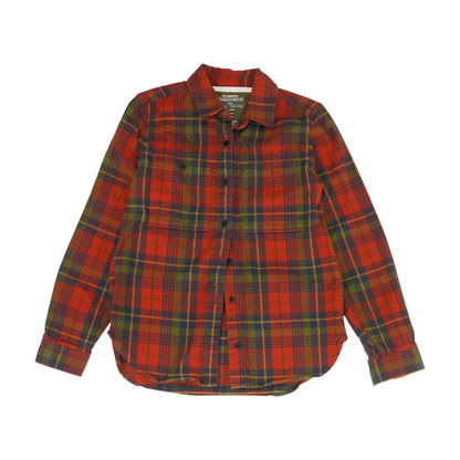 Red Plaid Button Down