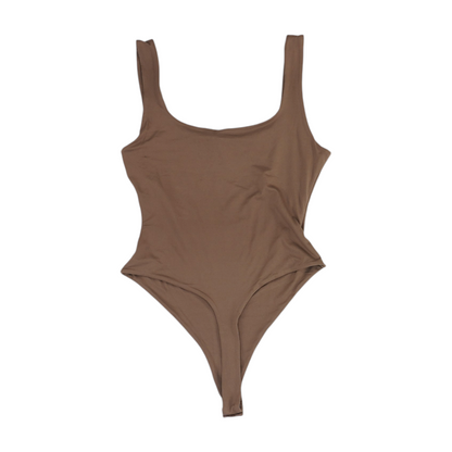 Brown Bodysuit Blouse