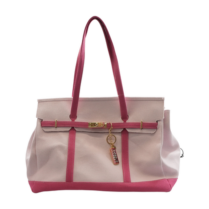 Pink Tote Bag