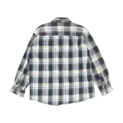 Multi Plaid Flannel Button Down