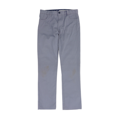 Gray 5-Pocket Pants