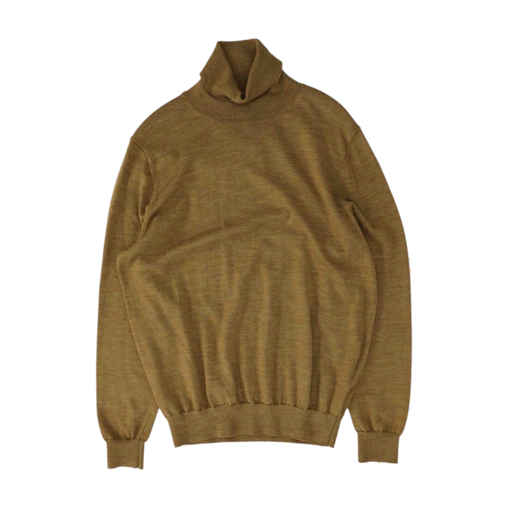 Brown Solid Pullover Sweater