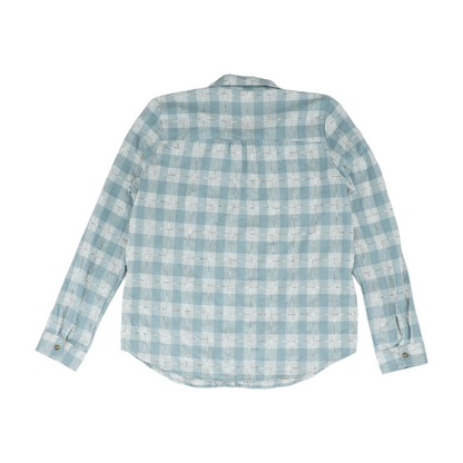Blue Plaid Button Down