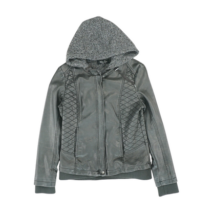 Gray Solid Jacket