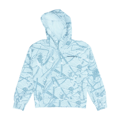 Gray Camo Hoodie Pullover