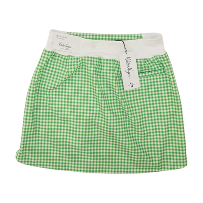 Green Check Mini Skort
