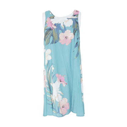 Green Floral Mini Dress