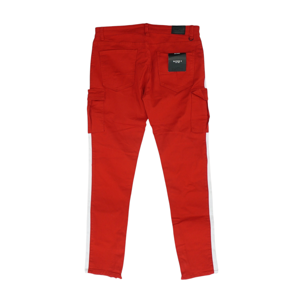 KDNK Red Skinny Jeans – Image 2