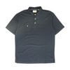 Navy Solid Short Sleeve Polo