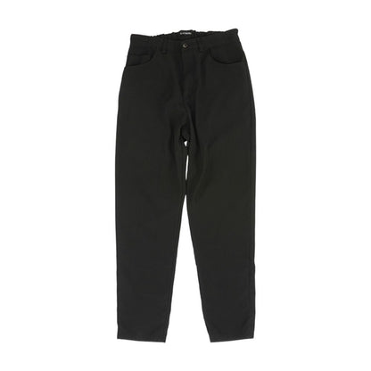 Black Chino Regular Pants