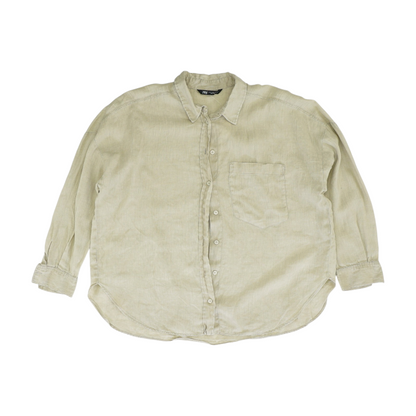 Beige Button Down