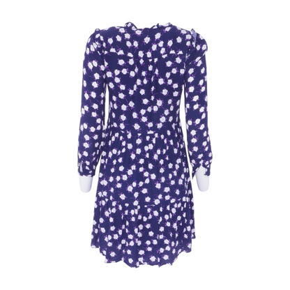 Navy Floral Mini Dress