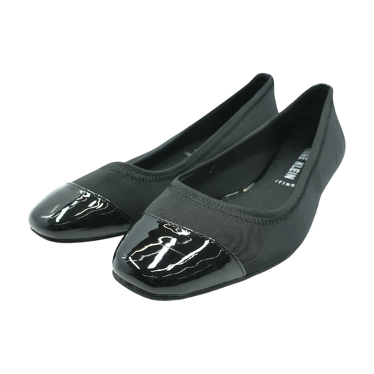 Black Slip-On Flats