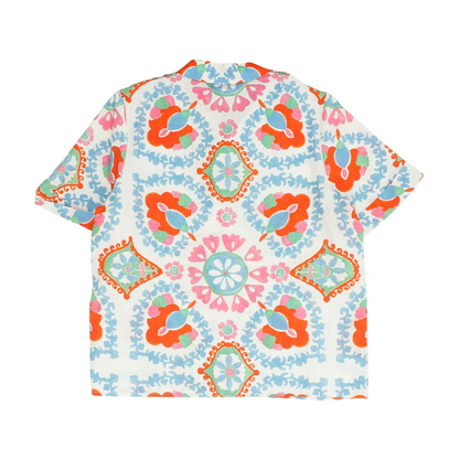 Multi Abstract Button Down