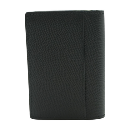 Black Grain Card Holder 4CC
