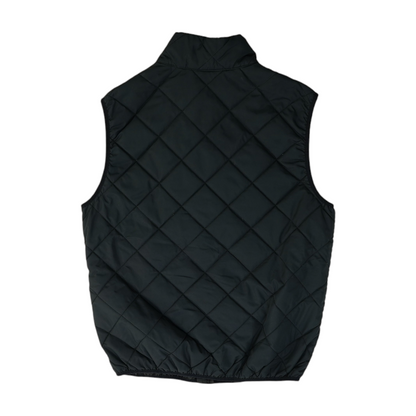 Black Solid Active Vest