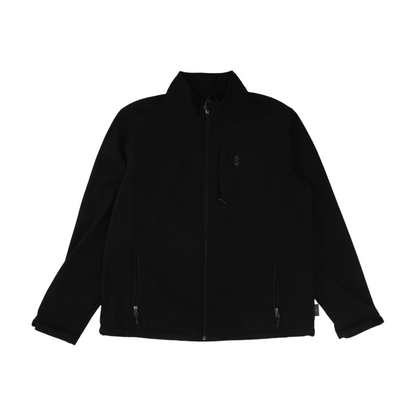 Black Solid Active Jacket