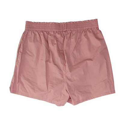 Pink Solid Active Shorts