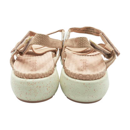 Pink Wedged Sandals