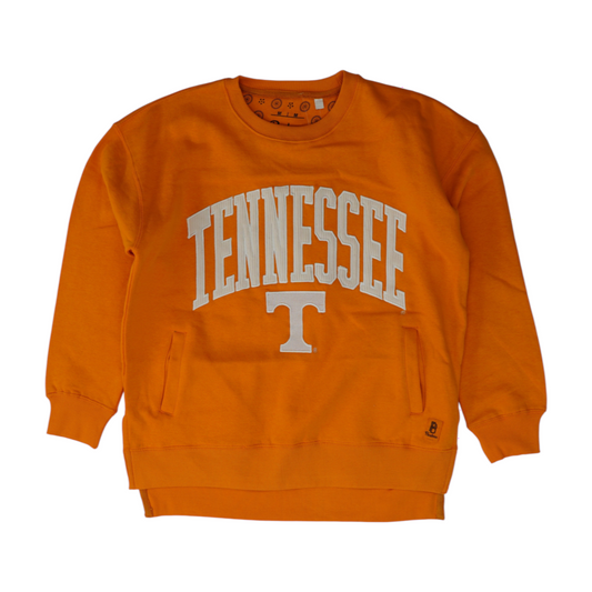 Orange Tennessee Volunteers Solid Sweatshirt Pullover