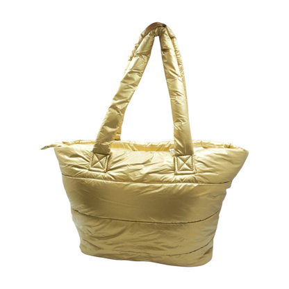 Gold Weekender Bag
