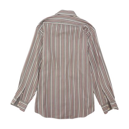 Multi Striped Long Sleeve Button Down