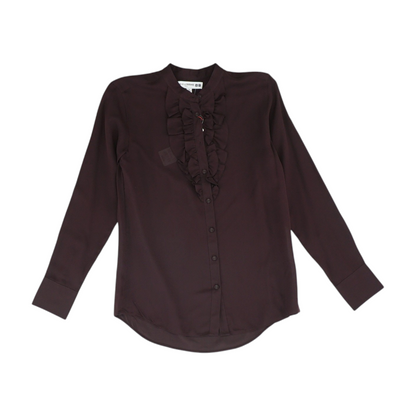 Burgundy Button Down