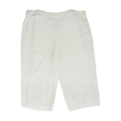 White Plus Pants