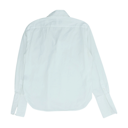White Long Sleeve Button Down