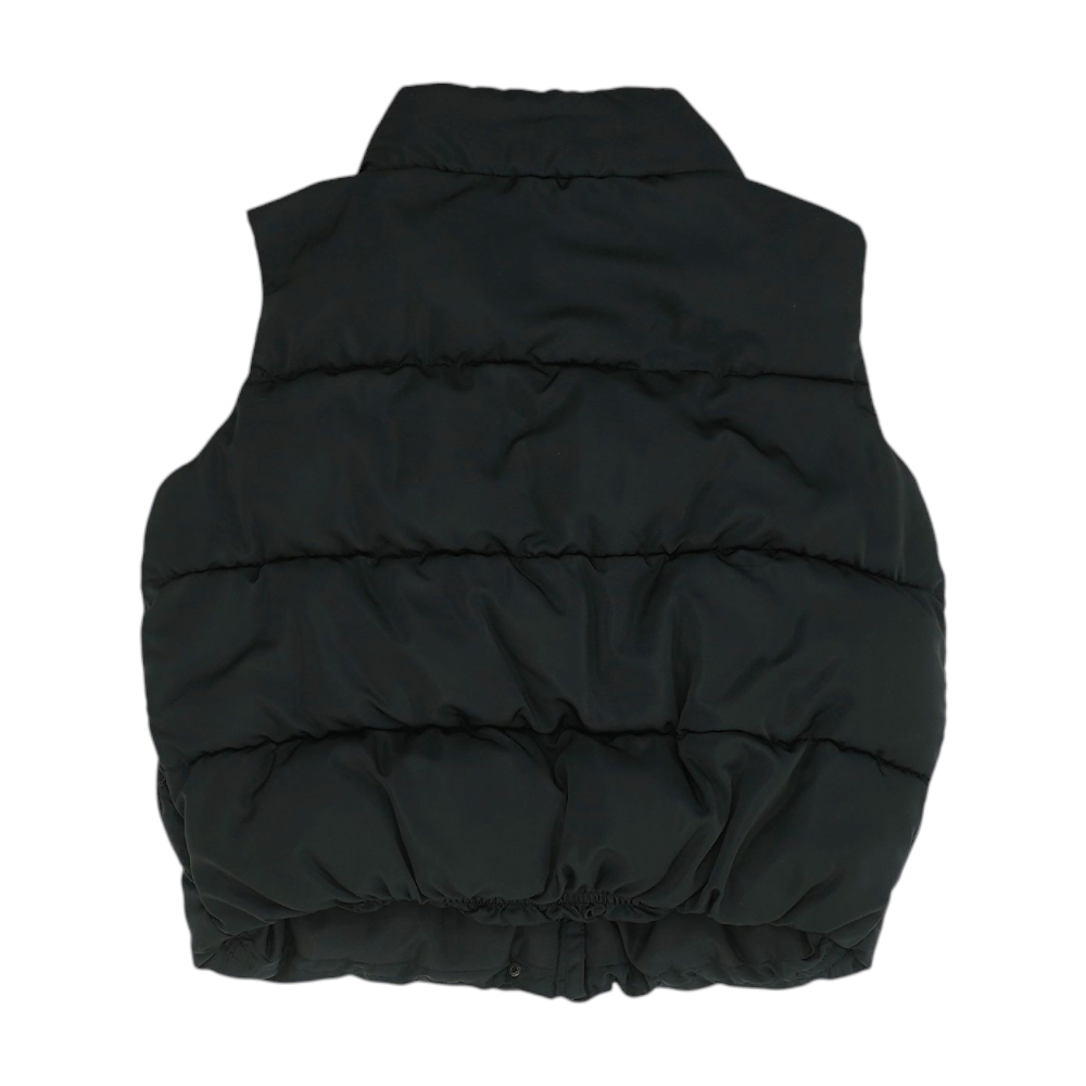 Black Solid Vest