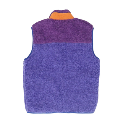 Purple Color Block Vest