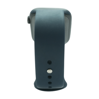 44mm Series SE Space Gray Smartwatch Blue Band M/L