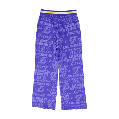 Purple Graphic Regular Pants