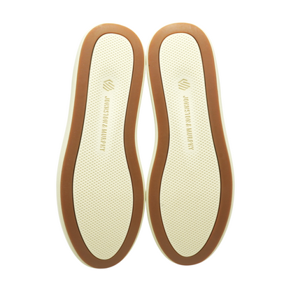 Brown Lace-Up Casual Shoes