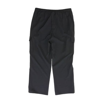 Navy Solid Cargo Pants